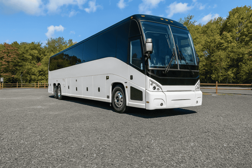 picture of Charter Bus Rental Bismarck coach bus